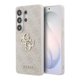 Galaxy S26 Ultra Kılıf Guess Orjinal Lisanslı PU Deri Büyük Metal Logo Dizaynlı Kapak