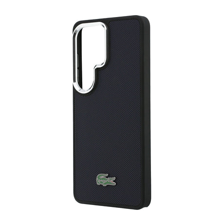Galaxy S26 Ultra Kılıf Lacoste Orjinal Lisanslı PU Pike Desenli Arka Yüzey İkonik Timsah Metal Logolu Kapak