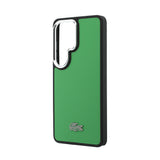 Galaxy S26 Ultra Kılıf Lacoste Orjinal Lisanslı PU Pike Desenli Arka Yüzey İkonik Timsah Metal Logolu Kapak
