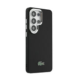 Galaxy S26 Ultra Kılıf Lacoste Orjinal Lisanslı PU Pike Desenli Arka Yüzey İkonik Timsah Metal Logolu Kapak