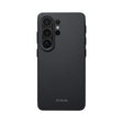 Galaxy S26 Ultra Kılıf M-safe Şarj Özellikli 600D Aramid Karbon Fiber Pitaka Cairn Serisi Black-Grey Twill Kapak
