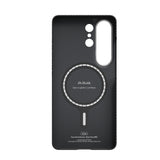 Galaxy S26 Ultra Kılıf M-safe Şarj Özellikli 600D Aramid Karbon Fiber Pitaka Ultra-Slim Classic Serisi Black-Grey Twill Kapak