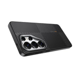 Galaxy S26 Ultra Kılıf M-safe Şarj Özellikli 600D Metal Kamera Çerçeveli Raptic Aramid Dual Serisi Karbon Kapak