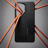 Galaxy S26 Ultra Kılıf M-safe Şarj Özellikli 600D Metal Kamera Çerçeveli Raptic Aramid Dual Serisi Karbon Kapak