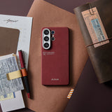 Galaxy S26 Ultra Kılıf M-safe Şarj Özellikli Aramid Karbon Fiber Pitaka Harvard University Serisi Kapak