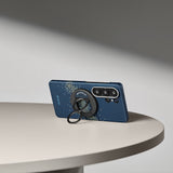 Galaxy S26 Ultra Kılıf M-safe Şarj Özellikli Aramid Karbon Fiber Pitaka Tactile Woven Starpeak Edge Serisi Milky Way Galaxy Kapak