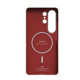 Galaxy S26 Ultra Kılıf M-safe Şarj Özellikli Aramid Karbon Fiber Pitaka Tactile Woven Sunset-Moonrise Serisi Kapak