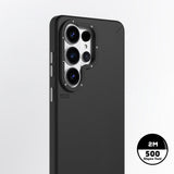 Galaxy S26 Ultra Kılıf M-safe Şarj Özellikli Basit Mat Deri Desenli Youngkit Tech Fashion Serisi Kapak
