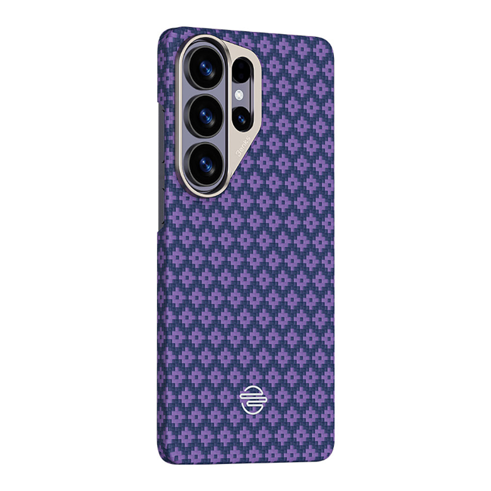 Galaxy S26 Ultra Kılıf M-Safe Şarj Özellikli Benks ArmorAir ArmorGrid Serisi Kevlar Karbon Kapak