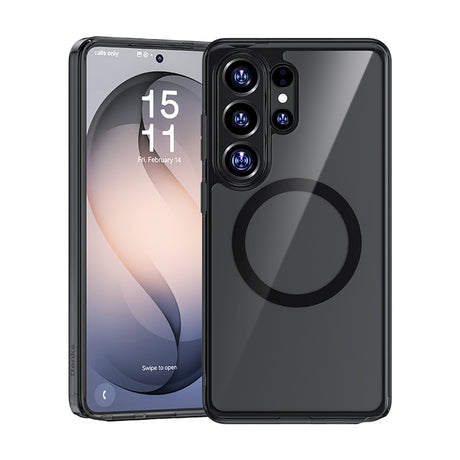 Galaxy S26 Ultra Kılıf M-safe Şarj Özellikli Benks ​​​​​​Crystal Serisi Şeffaf Kapak