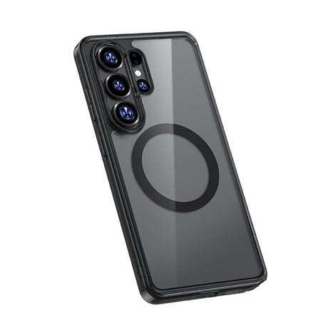 Galaxy S26 Ultra Kılıf M-safe Şarj Özellikli Benks ​​​​​​Crystal Serisi Şeffaf Kapak
