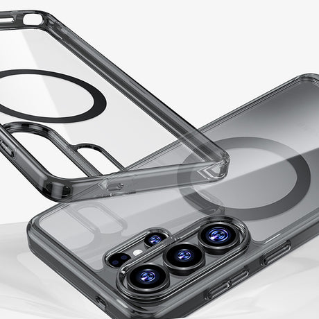 Galaxy S26 Ultra Kılıf M-safe Şarj Özellikli Benks ​​​​​​Crystal Serisi Şeffaf Kapak