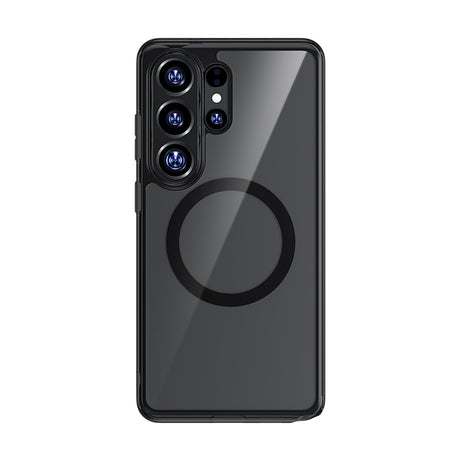 Galaxy S26 Ultra Kılıf M-safe Şarj Özellikli Benks ​​​​​​Crystal Serisi Şeffaf Kapak