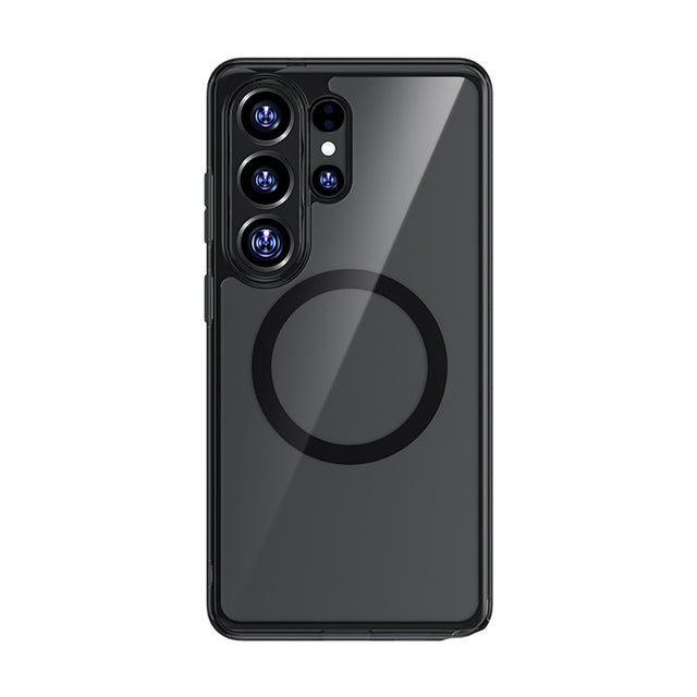Galaxy S26 Ultra Kılıf M-safe Şarj Özellikli Benks ​​​​​​Crystal Serisi Şeffaf Kapak