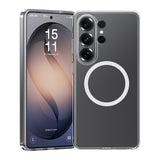 Galaxy S26 Ultra Kılıf M-safe Şarj Özellikli Benks Magnetik Crystal Serisi Şeffaf Kapak