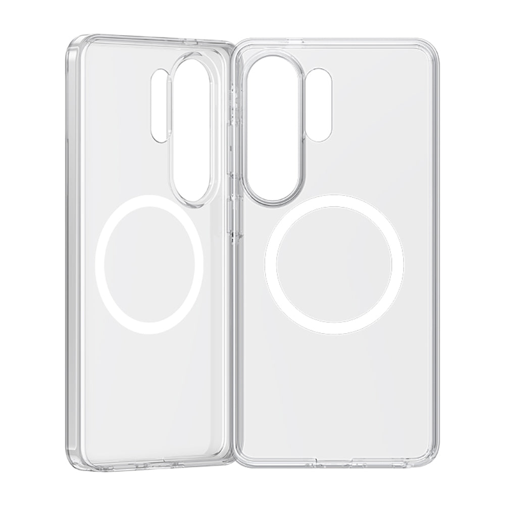 Galaxy S26 Ultra Kılıf M-safe Şarj Özellikli Benks Magnetik Crystal Serisi Şeffaf Kapak
