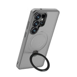 Galaxy S26 Ultra Kılıf M-safe Şarj Özellikli Benks Standlı Mist Protective Kapak