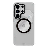 Galaxy S26 Ultra Kılıf M-safe Şarj Özellikli Disk Desenli Youngkit Disc Battle Kapak