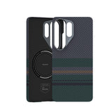 Galaxy S26 Ultra Kılıf M-safe Şarj Özellikli Karbon Fiber Tasarımlı Benks Aurora ArmorAir Kevlar Kapak