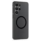 Galaxy S26 Ultra Kılıf M-safe Şarj Özellikli Mat Arka Yüzey Wlons Lola Kapak