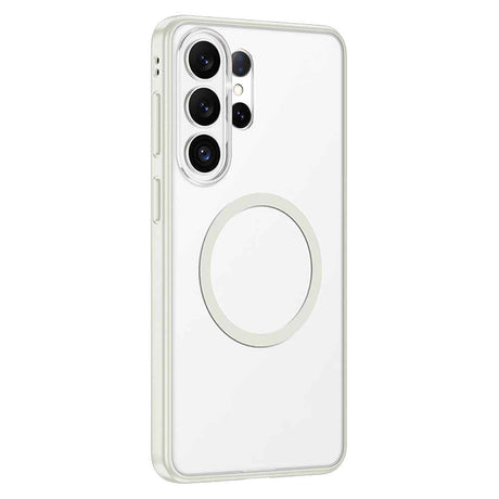 Galaxy S26 Ultra Kılıf M-safe Şarj Özellikli Mat Arka Yüzey Wlons Lola Kapak