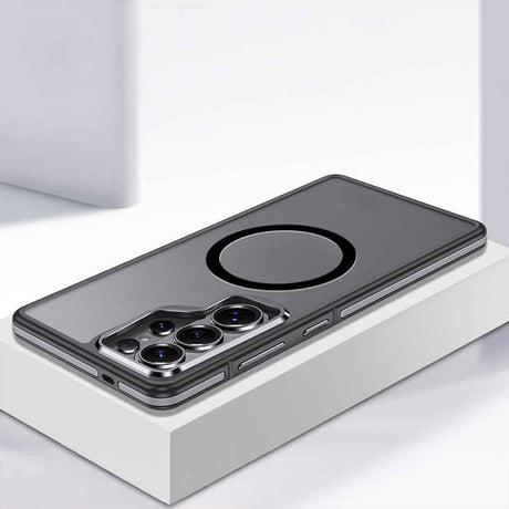 Galaxy S26 Ultra Kılıf M-safe Şarj Özellikli Mat Görünümlü Wlons Vevo Kapak