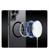 Galaxy S26 Ultra Kılıf M-safe Şarj Özellikli Mat Görünümlü Wlons Vevo Kapak