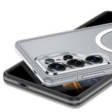 Galaxy S26 Ultra Kılıf M-safe Şarj Özellikli Mat Görünümlü Wlons Vevo Kapak