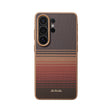 Galaxy S26 Ultra Kılıf M-safe Şarj Özellikli Pitaka Tactile Woven Sunset-Moonrise Aramid Cairn Serisi Karbon Kapak