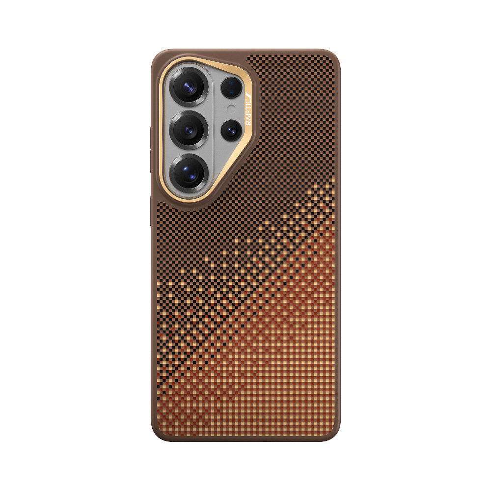 Galaxy S26 Ultra Kılıf M-safe Şarj Özellikli Raptic Aramid Skin Dual Serisi Karbon Kapak