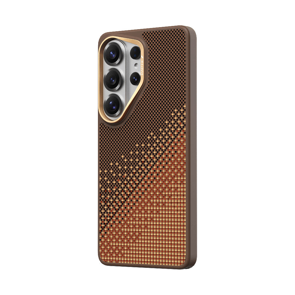 Galaxy S26 Ultra Kılıf M-safe Şarj Özellikli Raptic Aramid Skin Dual Serisi Karbon Kapak