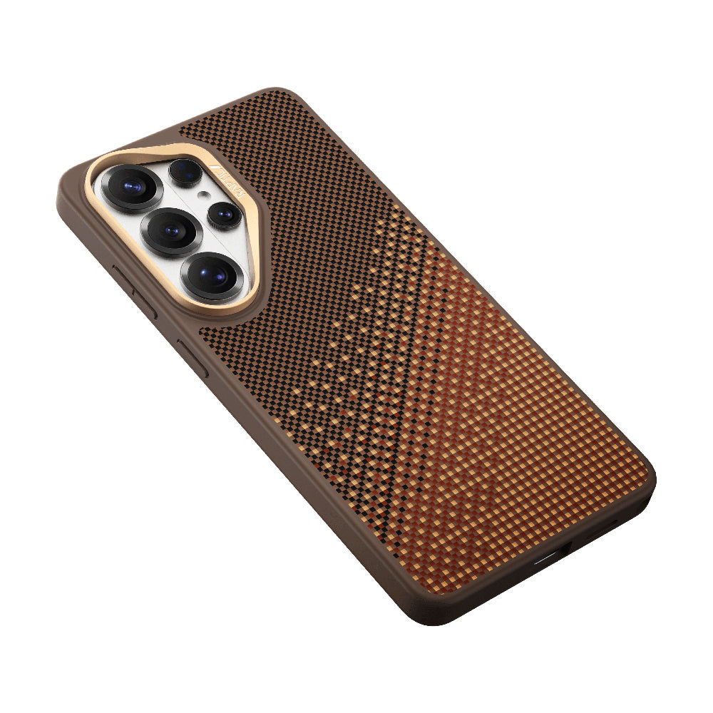 Galaxy S26 Ultra Kılıf M-safe Şarj Özellikli Raptic Aramid Skin Dual Serisi Karbon Kapak