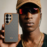 Galaxy S26 Ultra Kılıf M-safe Şarj Özellikli Raptic Aramid Skin Dual Serisi Karbon Kapak