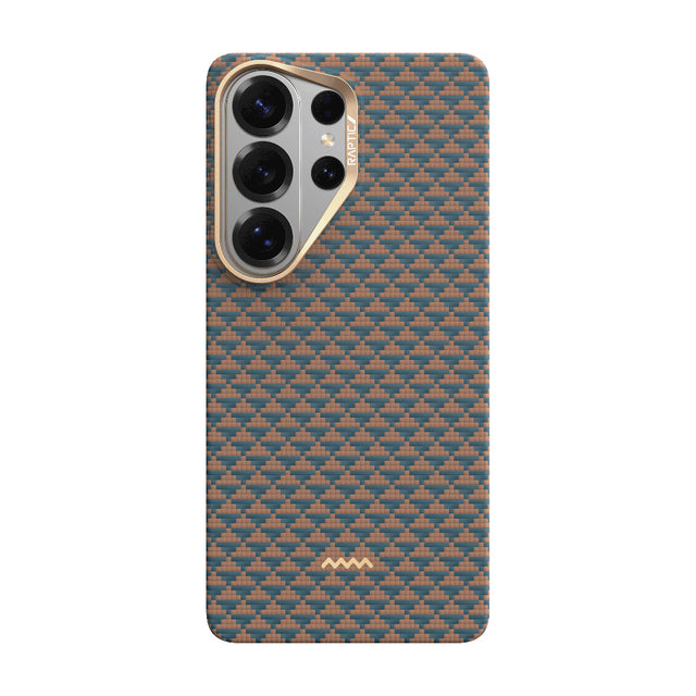 Galaxy S26 Ultra Kılıf M-safe Şarj Özellikli Raptic Aramid Skin Origin Serisi Karbon Kapak