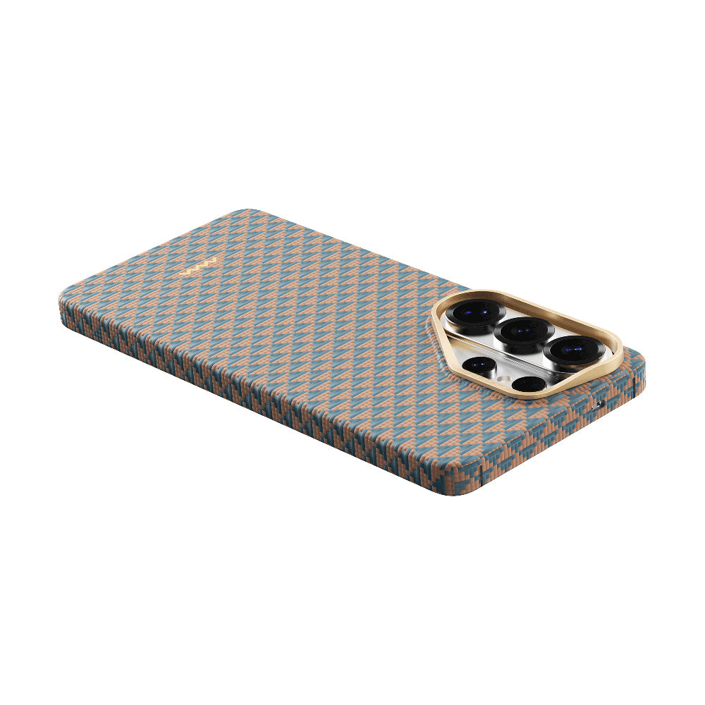 Galaxy S26 Ultra Kılıf M-safe Şarj Özellikli Raptic Aramid Skin Origin Serisi Karbon Kapak