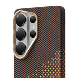 Galaxy S26 Ultra Kılıf M-safe Şarj Özellikli Raptic Aramid Skin Serisi Karbon Kapak