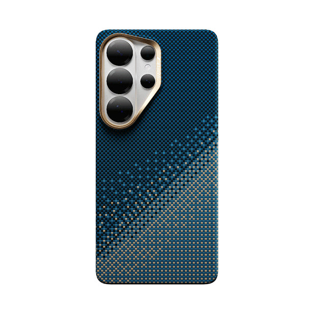 Galaxy S26 Ultra Kılıf M-safe Şarj Özellikli Raptic Aramid Skin Serisi Karbon Kapak