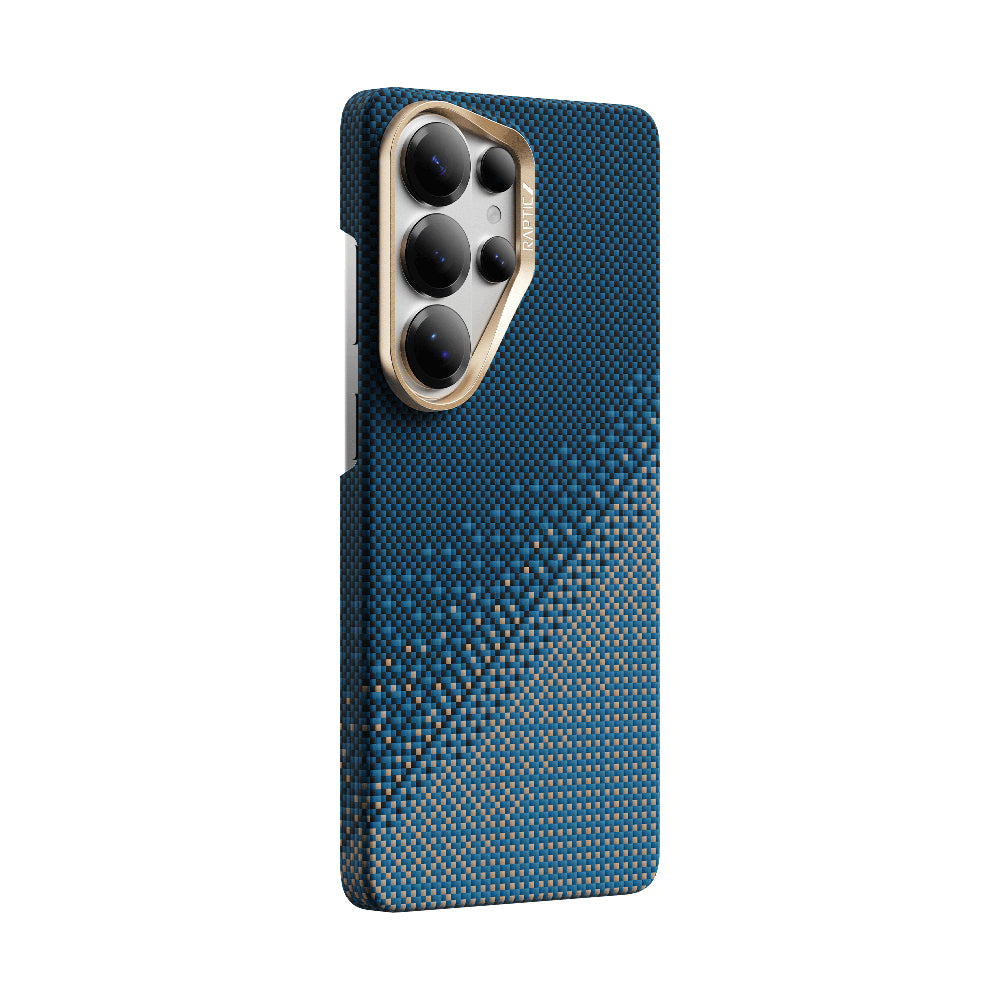 Galaxy S26 Ultra Kılıf M-safe Şarj Özellikli Raptic Aramid Skin Serisi Karbon Kapak