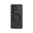 Galaxy S26 Ultra Kılıf M-safe Şarj Özellikli Şeffaf 360 Derece Standlı Amazingthing Titan MagSpin Serisi Kapak