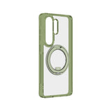 Galaxy S26 Ultra Kılıf M-safe Şarj Özellikli Şeffaf 360 Derece Standlı Amazingthing Titan MagSpin Serisi Kapak