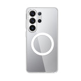 Galaxy S26 Ultra Kılıf M-safe Şarj Özellikli Transparan Sert PC Wlons Pita Kapak