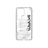 Galaxy S26 Ultra Kılıf M-safe Şarj Özellikli Yazı Desenli Airbag Tasarımlı Skinarma Sonix Kapak