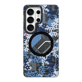 Galaxy S26 Ultra Kılıf M-Safe Şarj Özellikli Youngkit Camouflage Sykell Serisi Kapak