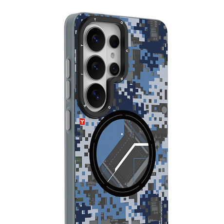 Galaxy S26 Ultra Kılıf M-Safe Şarj Özellikli Youngkit Camouflage Sykell Serisi Kapak