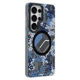 Galaxy S26 Ultra Kılıf M-Safe Şarj Özellikli Youngkit Camouflage Sykell Serisi Kapak