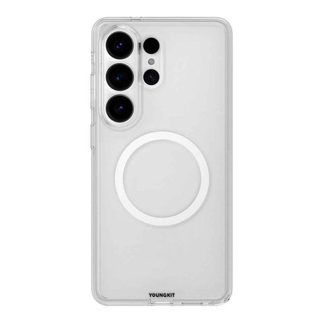 Galaxy S26 Ultra Kılıf M-safe Şarj Özellikli Youngkit Clear Serisi Kapak