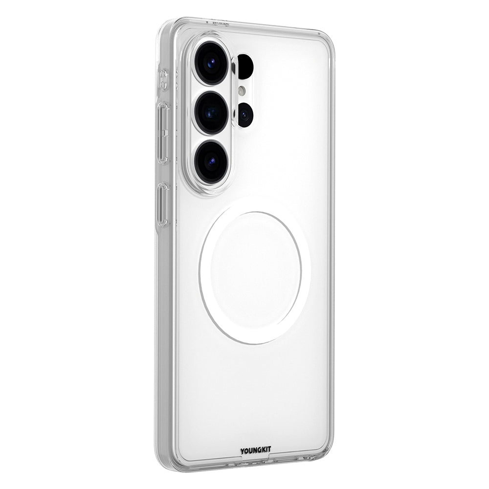 Galaxy S26 Ultra Kılıf M-safe Şarj Özellikli Youngkit Clear Serisi Kapak