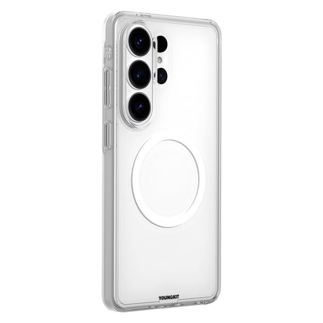 Galaxy S26 Ultra Kılıf M-safe Şarj Özellikli Youngkit Clear Serisi Kapak