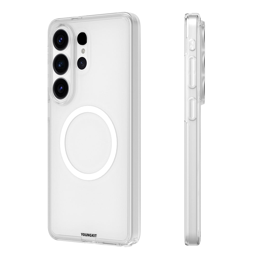 Galaxy S26 Ultra Kılıf M-safe Şarj Özellikli Youngkit Clear Serisi Kapak