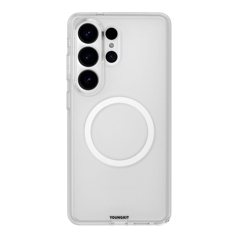 Galaxy S26 Ultra Kılıf M-safe Şarj Özellikli Youngkit Clear Serisi Kapak